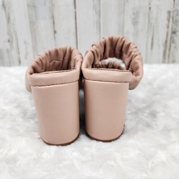 Altar'd State Pink Ruched Heel Sandals Size 6 - Picture 6 of 9